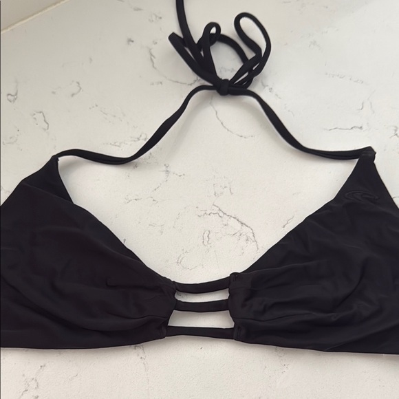 O’Neill 2pc BIKINI Black top bottom Swimwear Set M LIKE NEW - Picture 4 of 6